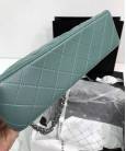 Сумка Medium Classic Double Flap Bag Tiffany Blue